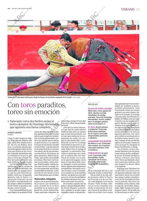 ABC MADRID 25-08-2022 página 53