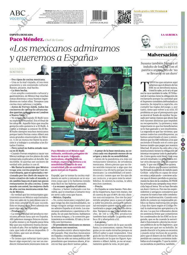 ABC MADRID 25-08-2022 página 60