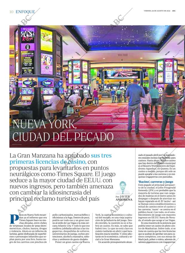 ABC MADRID 26-08-2022 página 10