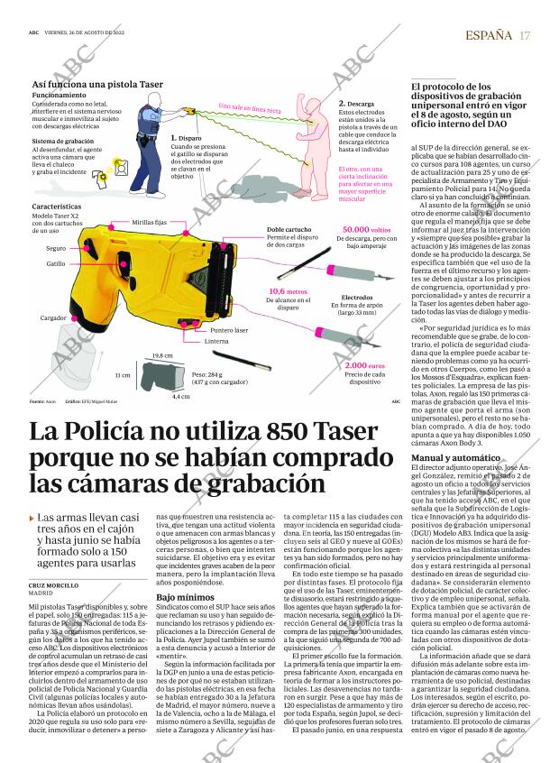 ABC MADRID 26-08-2022 página 17