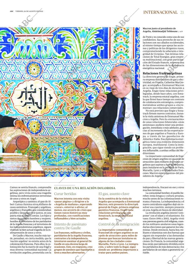 ABC MADRID 26-08-2022 página 21