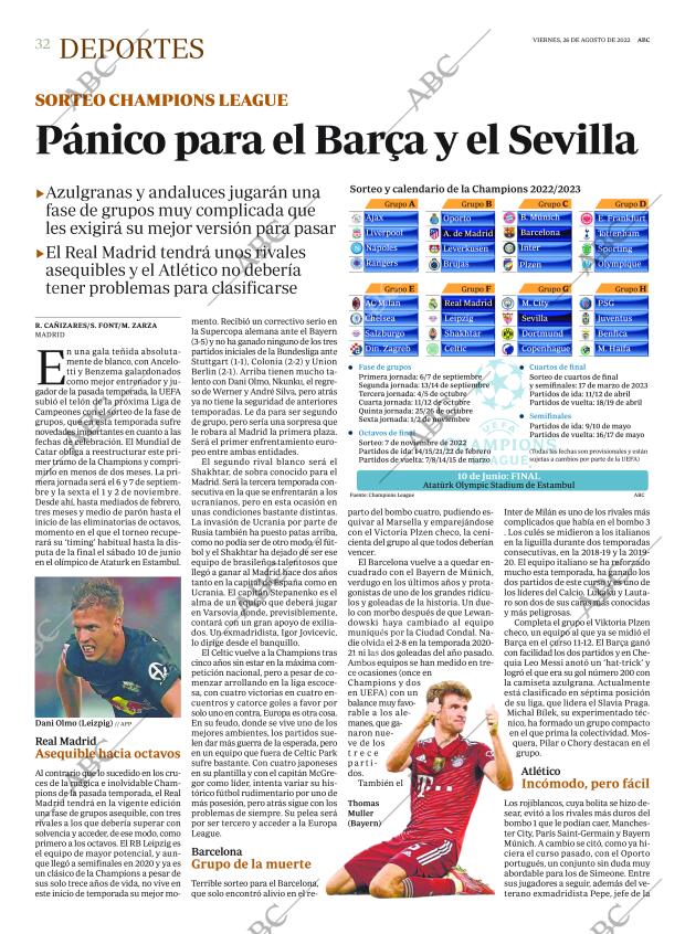 ABC MADRID 26-08-2022 página 32