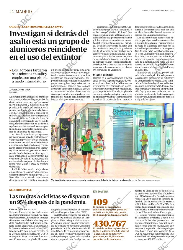 ABC MADRID 26-08-2022 página 42