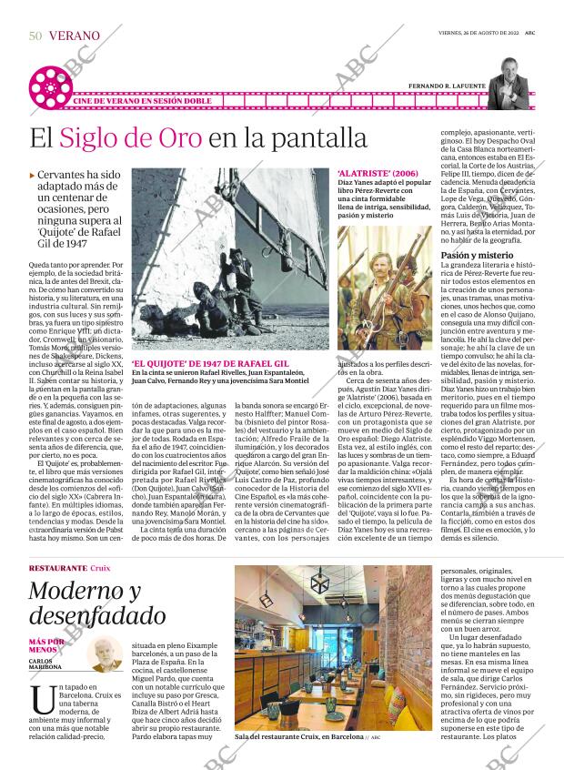 ABC MADRID 26-08-2022 página 50