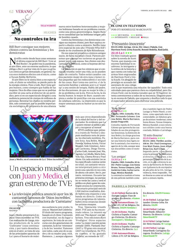 ABC MADRID 26-08-2022 página 62
