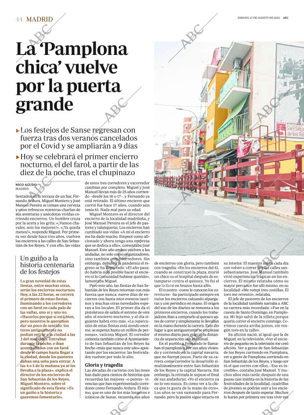 ABC MADRID 27-08-2022 página 44