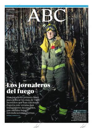 ABC MADRID 28-08-2022 página 1