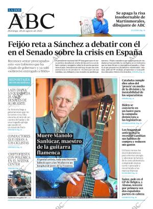 ABC MADRID 28-08-2022 página 2