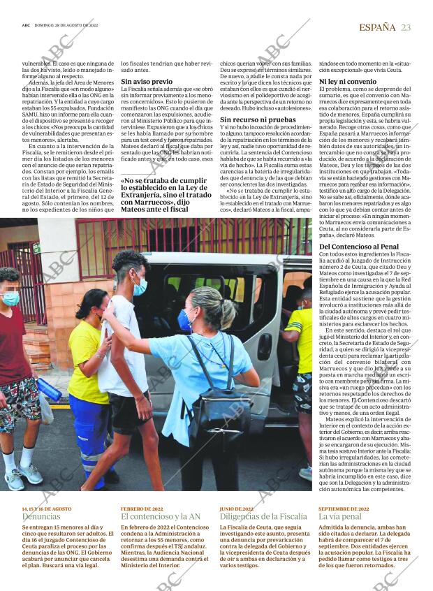 ABC MADRID 28-08-2022 página 23