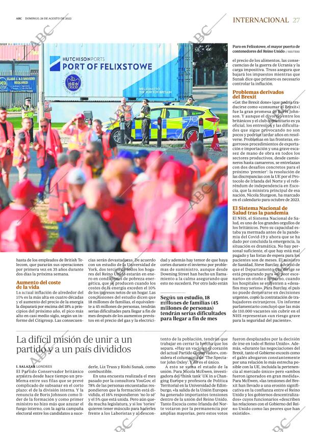 ABC MADRID 28-08-2022 página 27