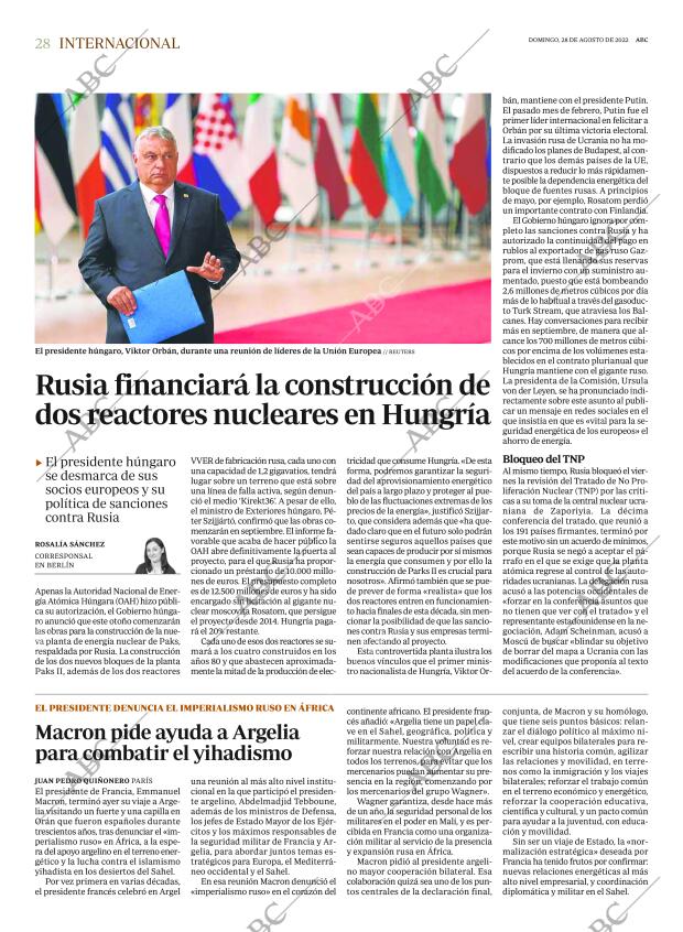 ABC MADRID 28-08-2022 página 28