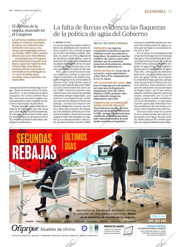 ABC MADRID 28-08-2022 página 33