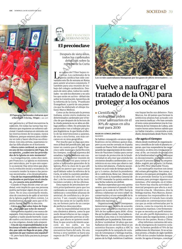 ABC MADRID 28-08-2022 página 39