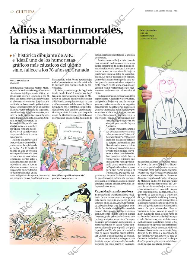 ABC MADRID 28-08-2022 página 42