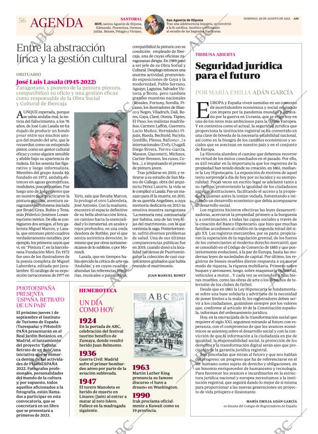 ABC MADRID 28-08-2022 página 56