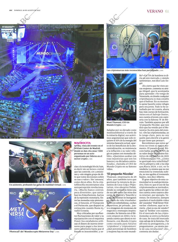 ABC MADRID 28-08-2022 página 61