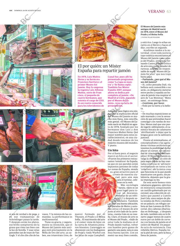 ABC MADRID 28-08-2022 página 63