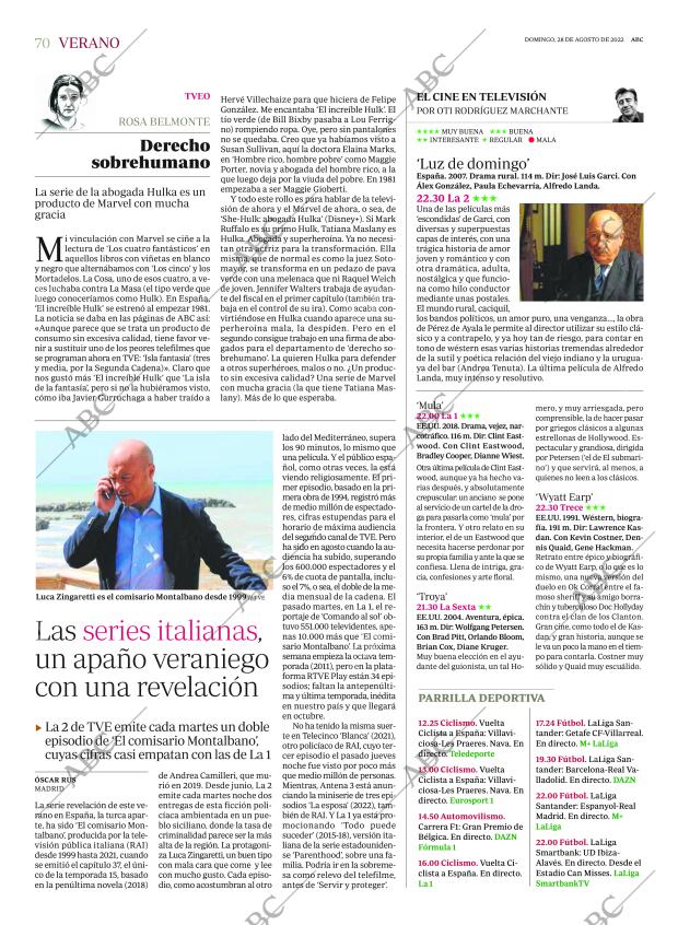 ABC MADRID 28-08-2022 página 70