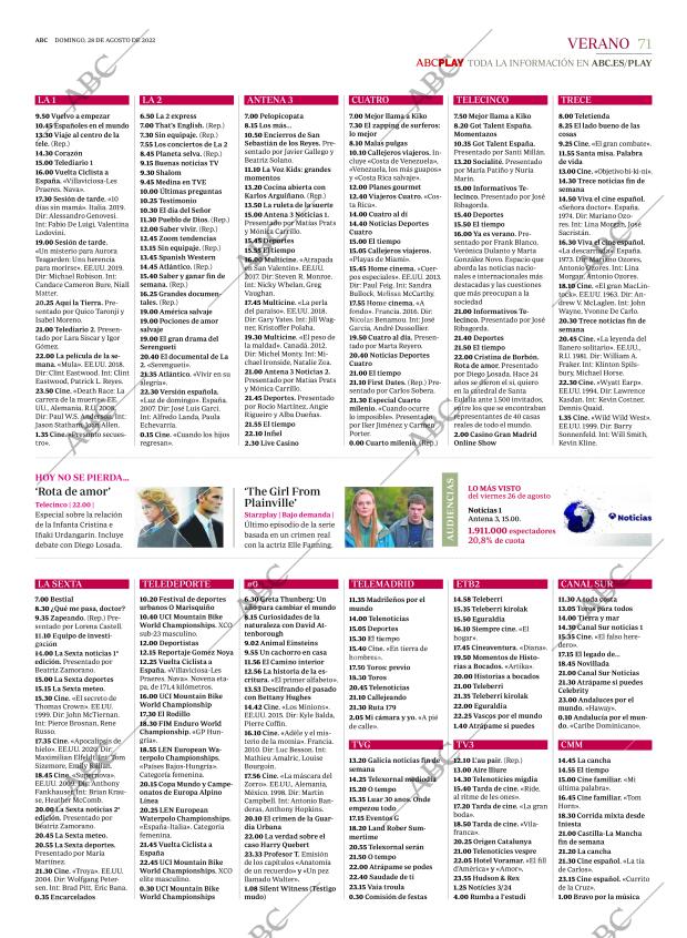 ABC MADRID 28-08-2022 página 71