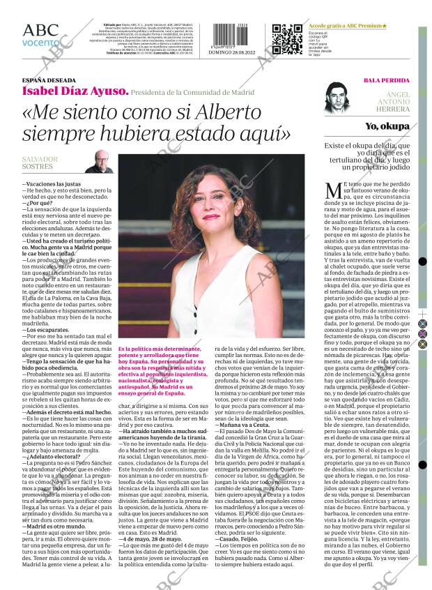 ABC MADRID 28-08-2022 página 72