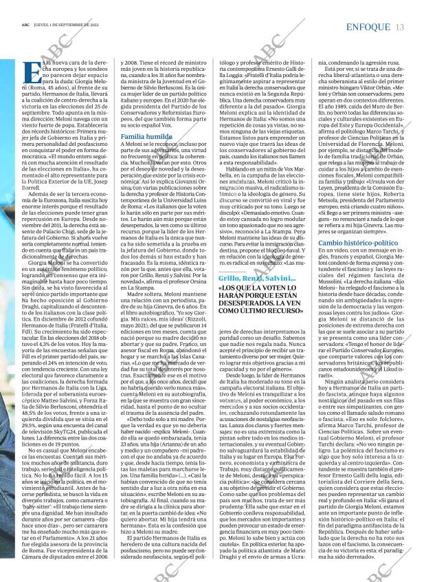 ABC MADRID 01-09-2022 página 13
