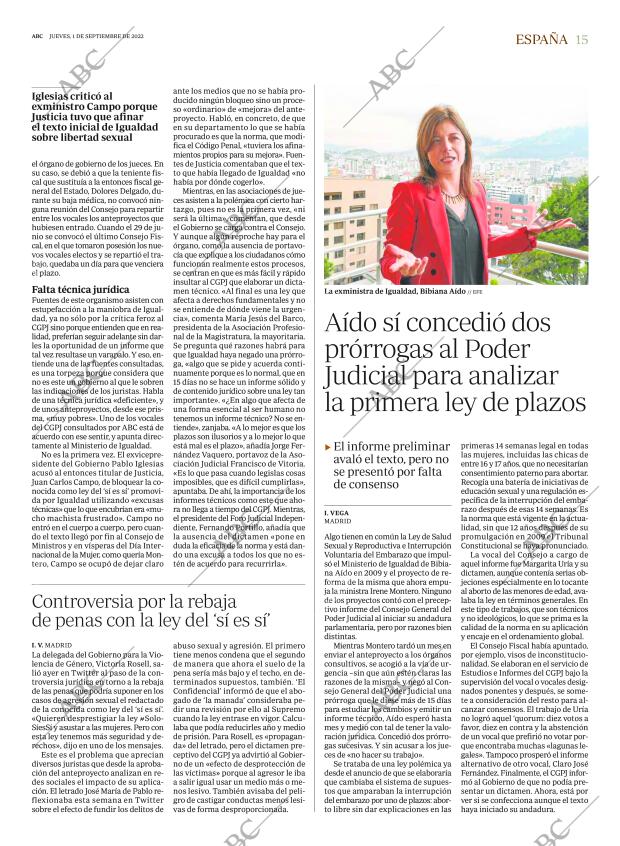 ABC MADRID 01-09-2022 página 15