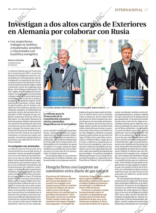 ABC MADRID 01-09-2022 página 27