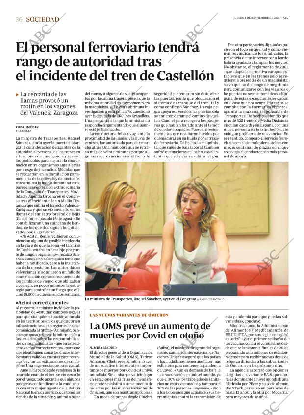 ABC MADRID 01-09-2022 página 36