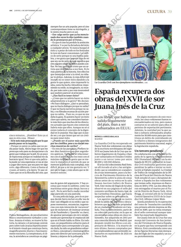 ABC MADRID 01-09-2022 página 39