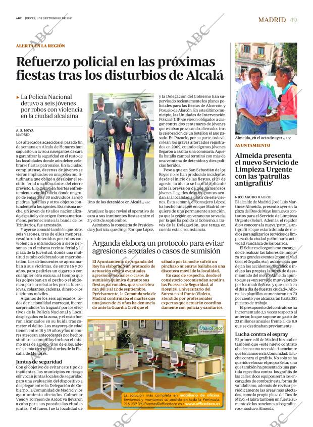 ABC MADRID 01-09-2022 página 49