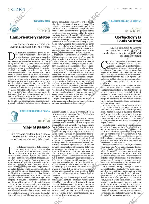 ABC MADRID 01-09-2022 página 6