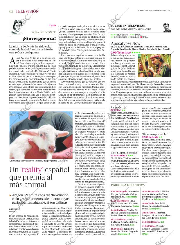 ABC MADRID 01-09-2022 página 62