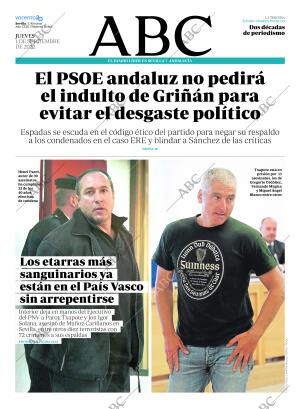 ABC SEVILLA 01-09-2022 página 1