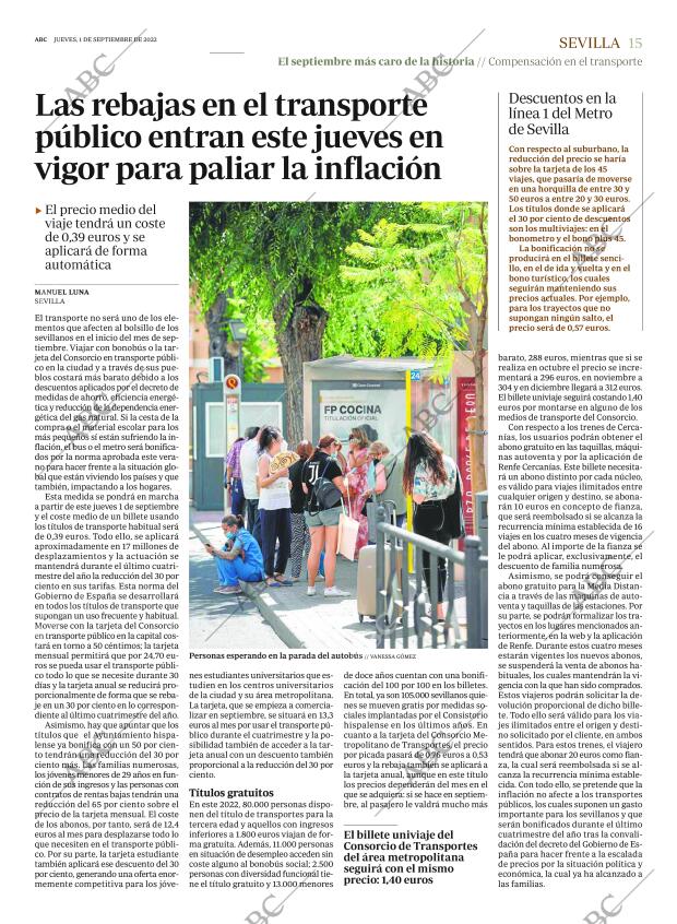 ABC SEVILLA 01-09-2022 página 15