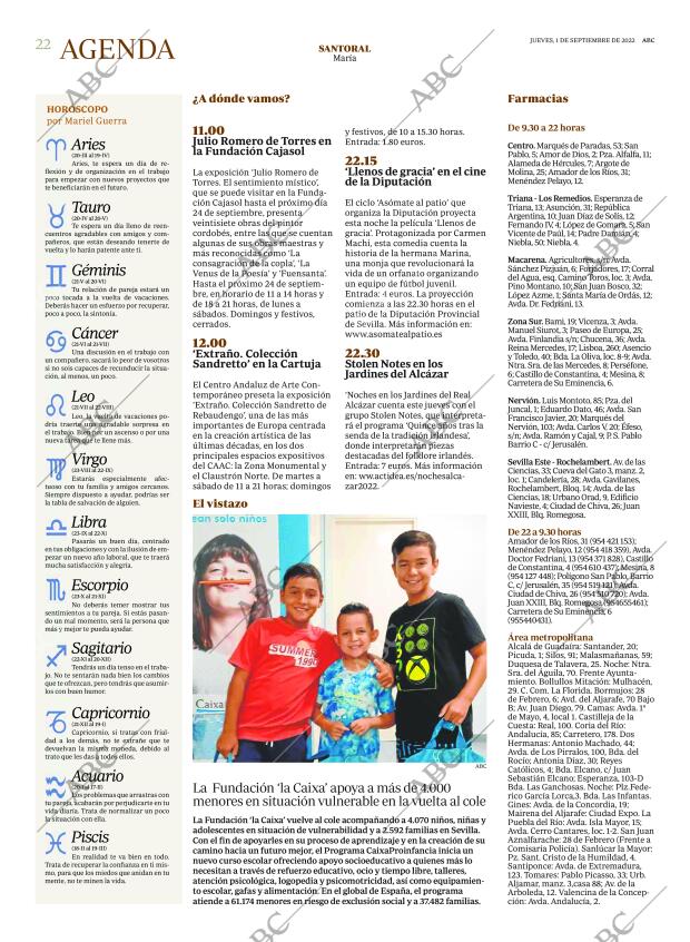 ABC SEVILLA 01-09-2022 página 22