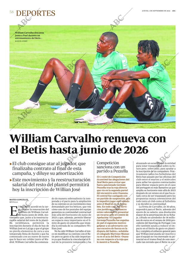 ABC SEVILLA 01-09-2022 página 58