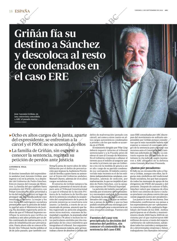 ABC MADRID 02-09-2022 página 18