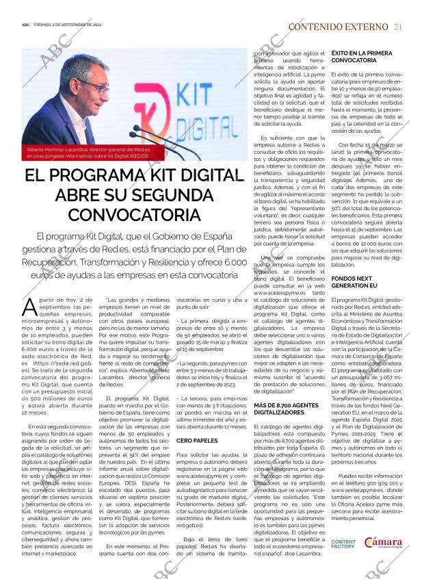 ABC MADRID 02-09-2022 página 21