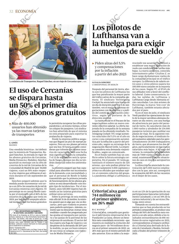 ABC MADRID 02-09-2022 página 32