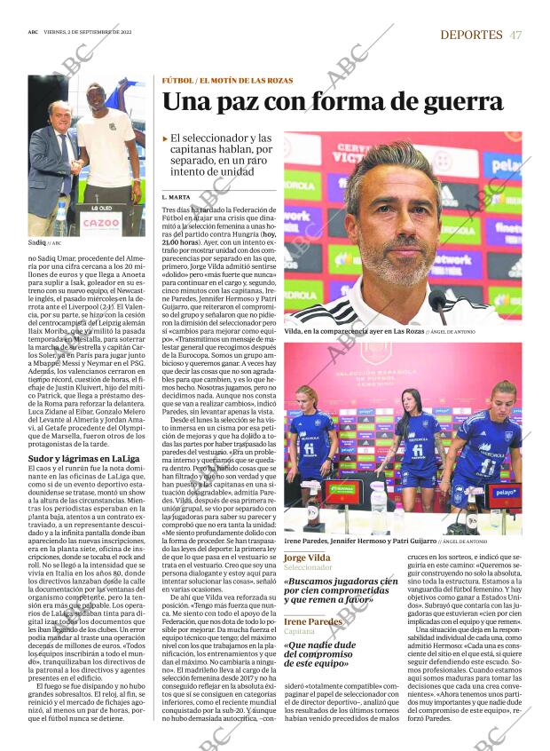 ABC MADRID 02-09-2022 página 47