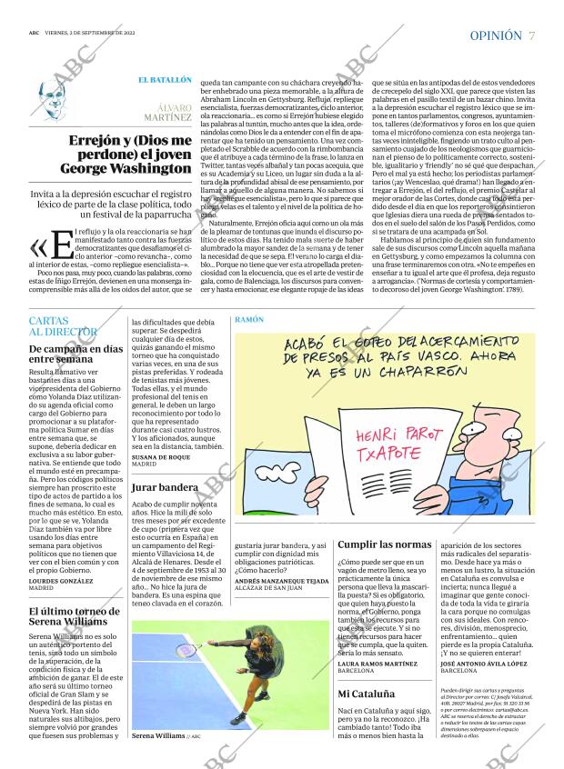 ABC MADRID 02-09-2022 página 7