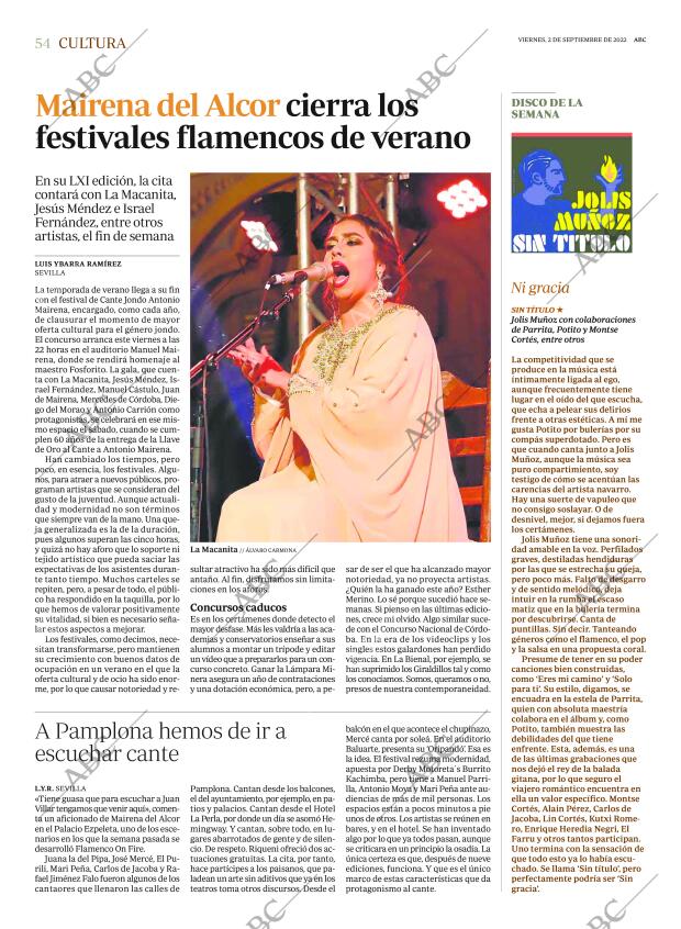 ABC SEVILLA 02-09-2022 página 54