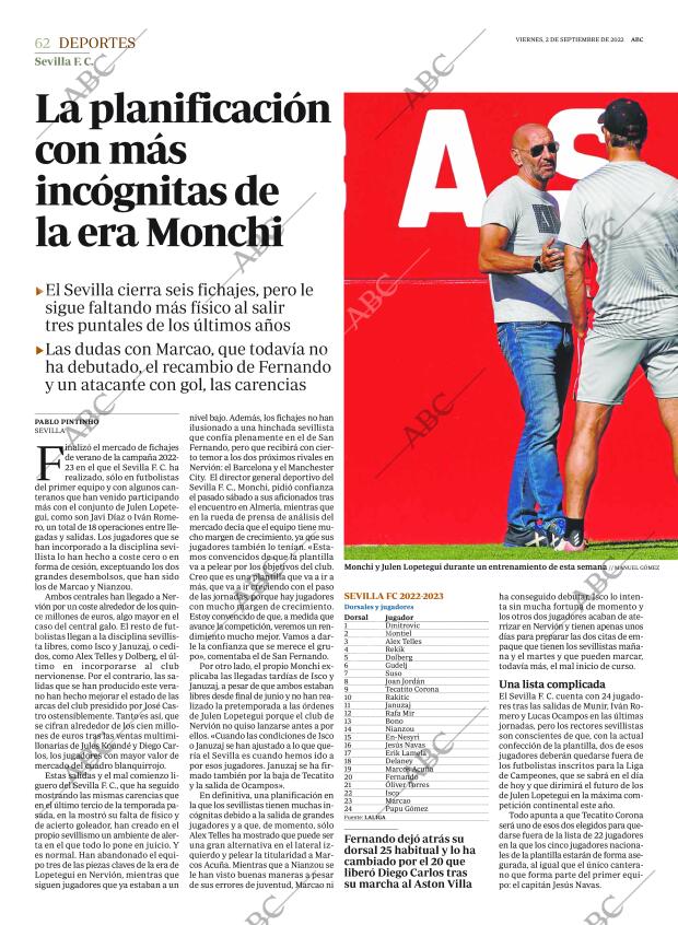ABC SEVILLA 02-09-2022 página 62