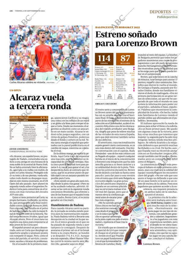 ABC SEVILLA 02-09-2022 página 67