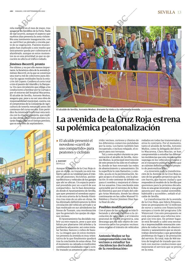 ABC SEVILLA 03-09-2022 página 13