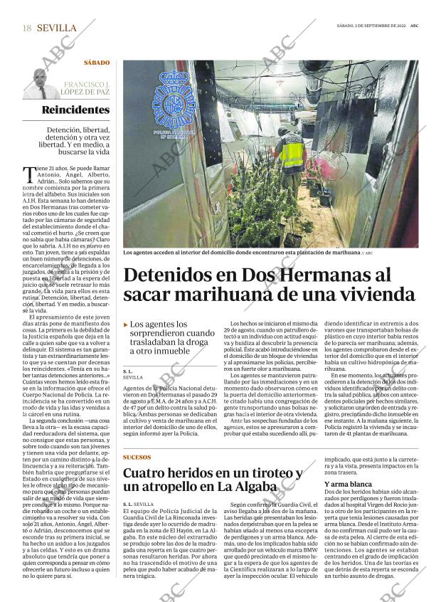 ABC SEVILLA 03-09-2022 página 18