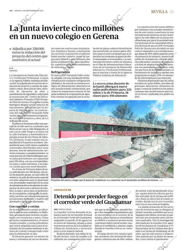 ABC SEVILLA 03-09-2022 página 21
