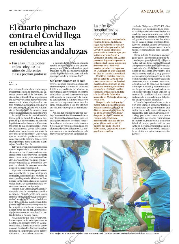ABC SEVILLA 03-09-2022 página 29