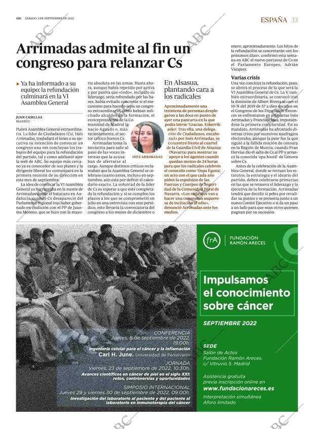 ABC SEVILLA 03-09-2022 página 33