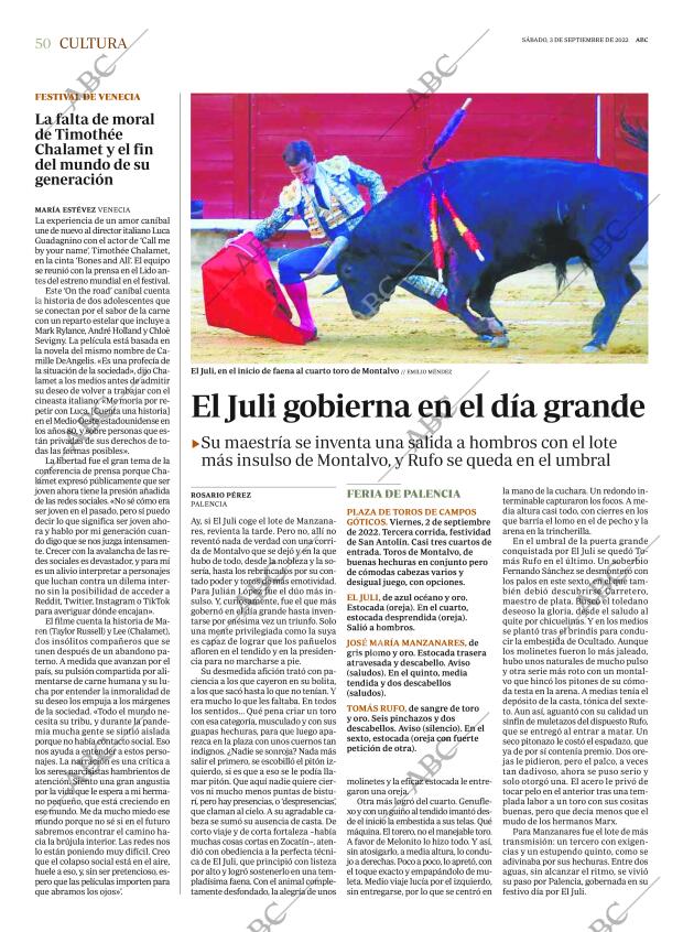 ABC SEVILLA 03-09-2022 página 50